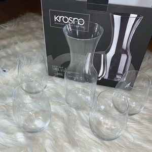 KROSNO 5 Piece Carafe Set